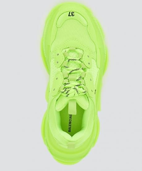 ss バレンシアガ Balenciaga Fluo Triple S トリプルs スニーカー ネオンカラー アシッドイエロー ネオンイエロー ss バレンシアガ Balenciaga Fluo Triple S トリプルs スニーカー ネオンカラー アシッドイエロー ネオンイエロー