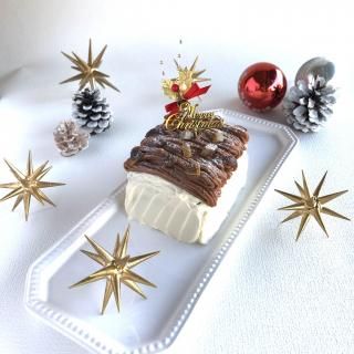 【卵・乳・小麦不使用】4-6人用 2025Xmas ノエル・モンブラン(ロング)<img class='new_mark_img2' src='https://img.shop-pro.jp/img/new/icons25.gif' style='border:none;display:inline;margin:0px;padding:0px;width:auto;' />