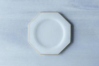 藤本咲　乳白パッチワークガラス皿　10枚 藤本咲 作品一覧 | iichi 日々の暮らしを心地よくするハンドメイドや