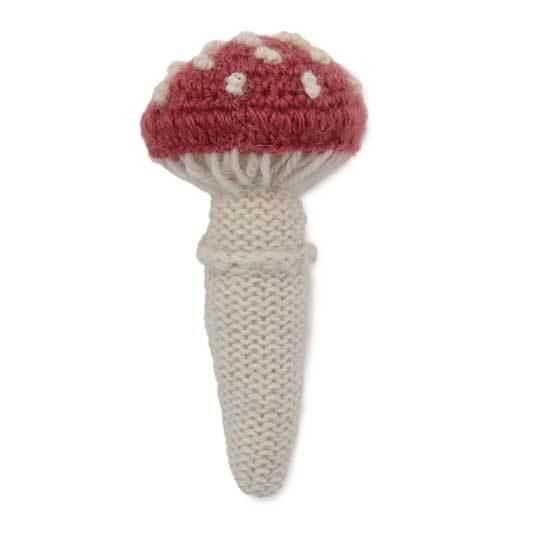 Oeuf Nyc ウフ Knitted Mushroom Pin ニットブローチ Chocolatesoup Oeuf Nyc ウフ Knitted Mushroom Pin ニットブローチ Chocolatesoup