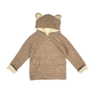 50%OFF!Waddler / Reversible Animal Hoodie / oatmeal and white 