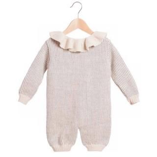 50%OFF!Waddler / wren romper / Light Grey & White 