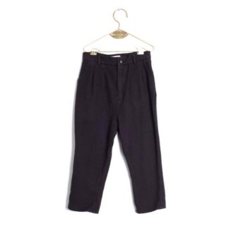 60%OFF!WOLF&RITA /  ANDRE - Trousers / BLACK - FLANNEL