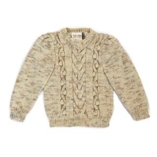 30%OFF!KalinkaKids / Sophia Sweater / Natural / 6-7y, 7-8y