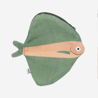 DON FISHER - Fanfish Green -Purse