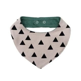 chocolatesoup / GEOMETRY SWEAT BIB /TRIANGLE