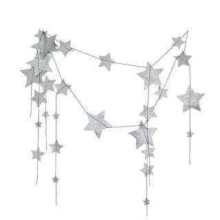 Numero74 / Falling Star Garland / Silver