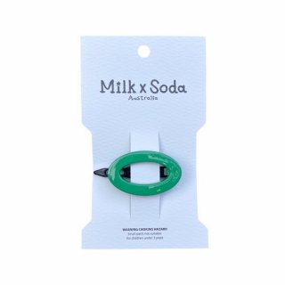 Milk ｘ Soda / Effie Hair Clip / Green