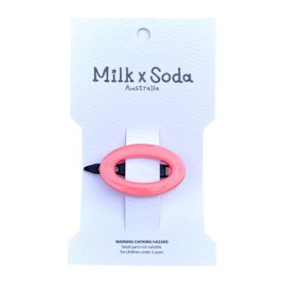 Milk ｘ Soda / Effie Hair Clip / Coral