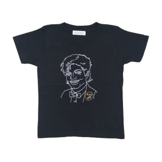 Soulsmania / EMBROIDERED T-SHIRTS / KING OF POP / BK