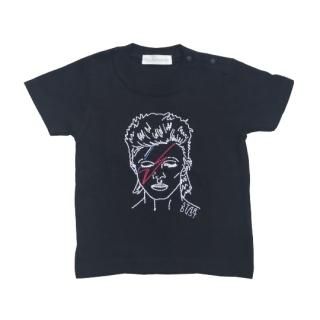 Soulsmania / EMBROIDERED T-SHIRTS / STAR DUST / BK