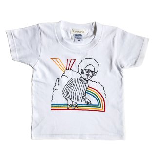 Soulsmania / EMBROIDERED T-SHIRTS / RAINBOW / WH※