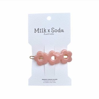 ں١Milk  Soda / FLEUR HAIR CLIP / PINK