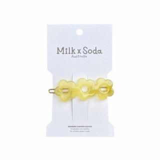 ں١Milk  Soda / FLEUR HAIR CLIP / YELLOW