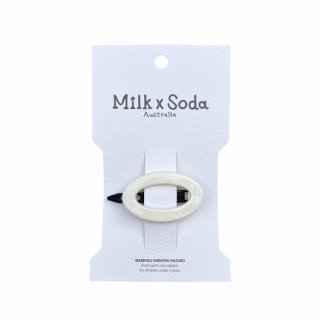 Milk ｘ Soda / Effie Hair Clip / White