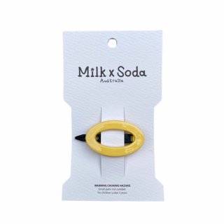 Milk ｘ Soda / Effie Hair Clip / Yellow
