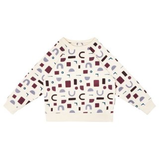 【50%OFF!】the new society / CLEMENT SWEATER / ARTY PRINT / 6Y, 8Y