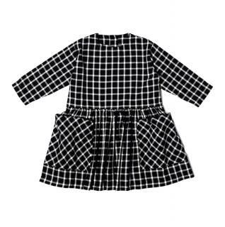 40%OFF!AS WE GROW / POCKET DRESS / Navy Checked / 3-5Y