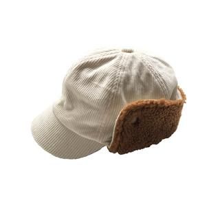 chocolatesoup / CORDUROY X BOA CAP / BEIGE