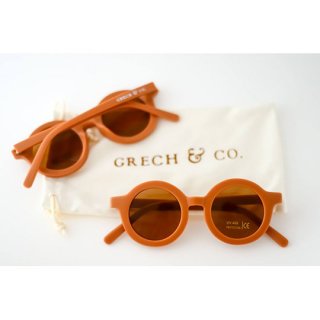 GRECH & Co. / Original Round Sustainable Sunglasses / spice