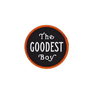 Oxford Pennant / THE GOODEST BOY Embroidered Patch
