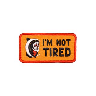 Oxford Pennant / I'm Not Tired Embroidered Patch