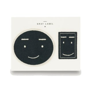 GRAY LABEL / Patches GOTS / 501 Nearly Black