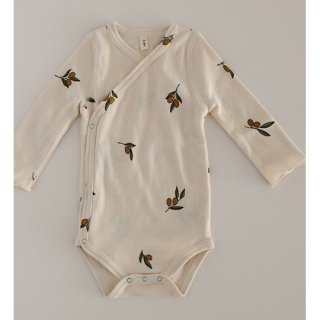 ں١organic zoo / Olive Garden Wrapover Bodysuit