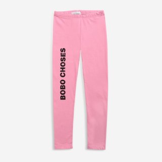 BOBO CHOSES / ICONIC  COLLECTION / Bobo Choses pink  leggings / KID