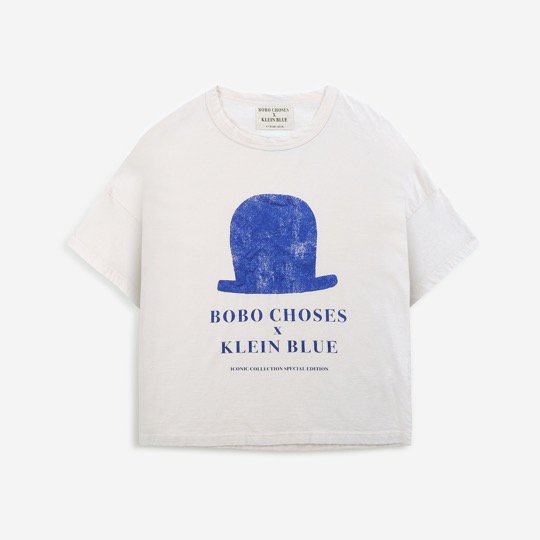 BOBO CHOSES × KLEIN BLUE / ICONIC COLLECTION / CHAPEAU KB T-SHIRT