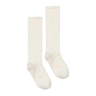 GRAY LABEL / Long Ribbed Socks GOTS / Cream