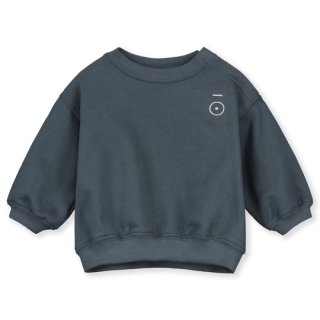 GRAY LABEL / Baby Dropped Shoulder Sweater GOTS / Blue Grey / Baby / 18-24m