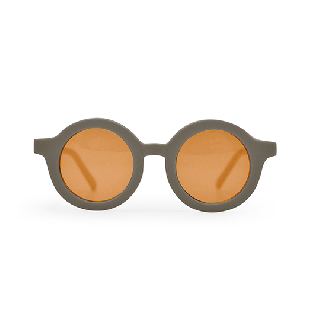 GRECH & Co. / New Round Polarized Sunglasses / Storm 175