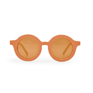 GRECH & Co. / New Round Polarized Sunglasses / Melon 171