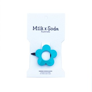 Milk  Soda / MINI DAISY HAIR CLIP / GREEN