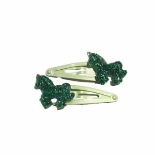 ں١Milk  Soda / UNICORN SNAP CLIP / GREEN