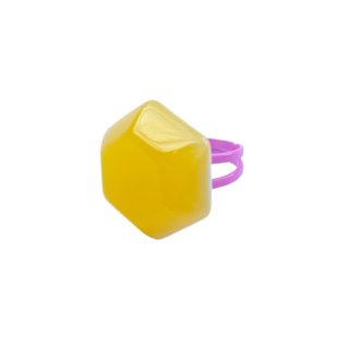 Milk  Soda / JELLY STONE RING / YELLOW