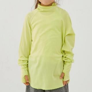 30%OFF!MOUN TEN. / bottleneck T / lemon 