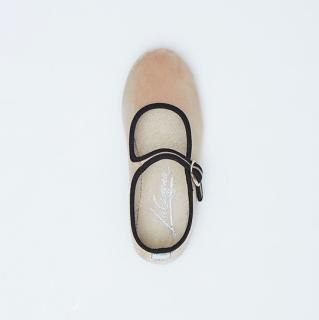 La Cadena / BOHEME SNAP BUTTON ONE STRAP / BEIGE x BLACK