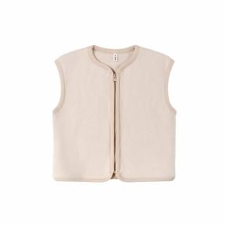 30%OFF!organic zoo / Almond Fleece Vest