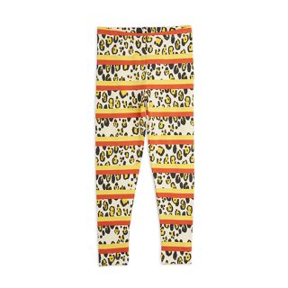mini rodini / Leopard stripe aop leggings / Multi