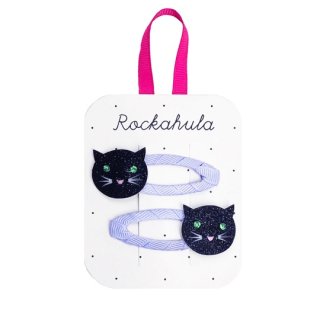 Rockahula Kids / Lucky Black Cat Clips-BLACK