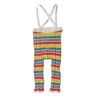 ں١suess / Multi Border Knit Unitard / Multi