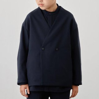 MOUN TEN. / polyester canapa jacket / navy / 110cm