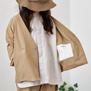 MOUN TEN. / re-nylon jacket / beige / 110cm