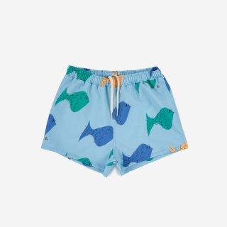BOBO CHOSES SS23 / Multicolor fish swim shorts / BABY / DROP1 
