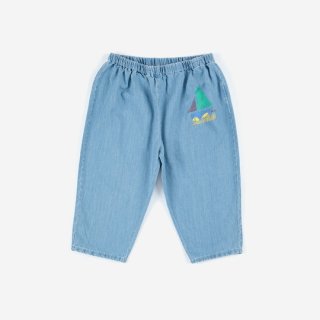 【40%OFF!】BOBO CHOSES SS23 / Multicolor Sail Boat woven trousers / BABY / DROP1 / 6M, 9M