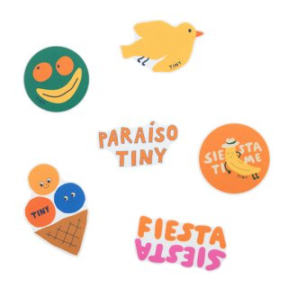 30%OFF!TINYCOTTONS SS23 / PARAISO TINY STICKERS / multicolor