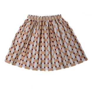 40%OFF!KalinkaKids / Marcella Skirt / Yellow Squares