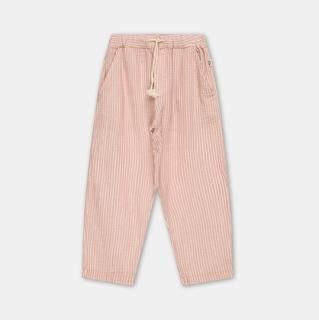 40%OFF!My Little Cozmo / Gauze stripe pants / Terracotta